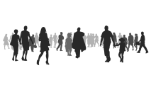 —Pngtree—silhouette crowd_574519
