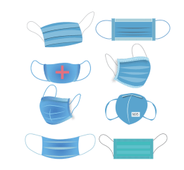 —Pngtree—blue medical mask hand drawn_5325179